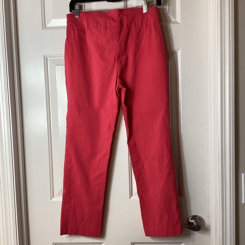 Attyre New York Pink Pull On  stretchy pants Sz 8 - Picture 2 of 13